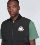 Moncler Genius x Palm Angels Pinwheel quilted down vest