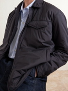 Herno - Zip-Up Shell Jacket - Blue