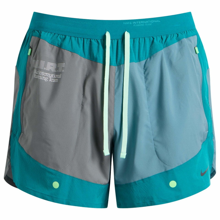 Photo: Nike Men's Stride Short in Bright Spruce