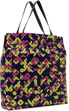 BAO BAO ISSEY MIYAKE Navy Small Cart Tote