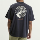 Stone Island Men's Desert T-Shirt in Navy Blue
