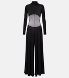 Alaïa Flared jumpsuit