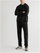 James Perse - High Twist Slub Cotton-Jersey Sweatpants - Black