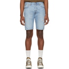 Levis Blue Denim Original 501 Shorts