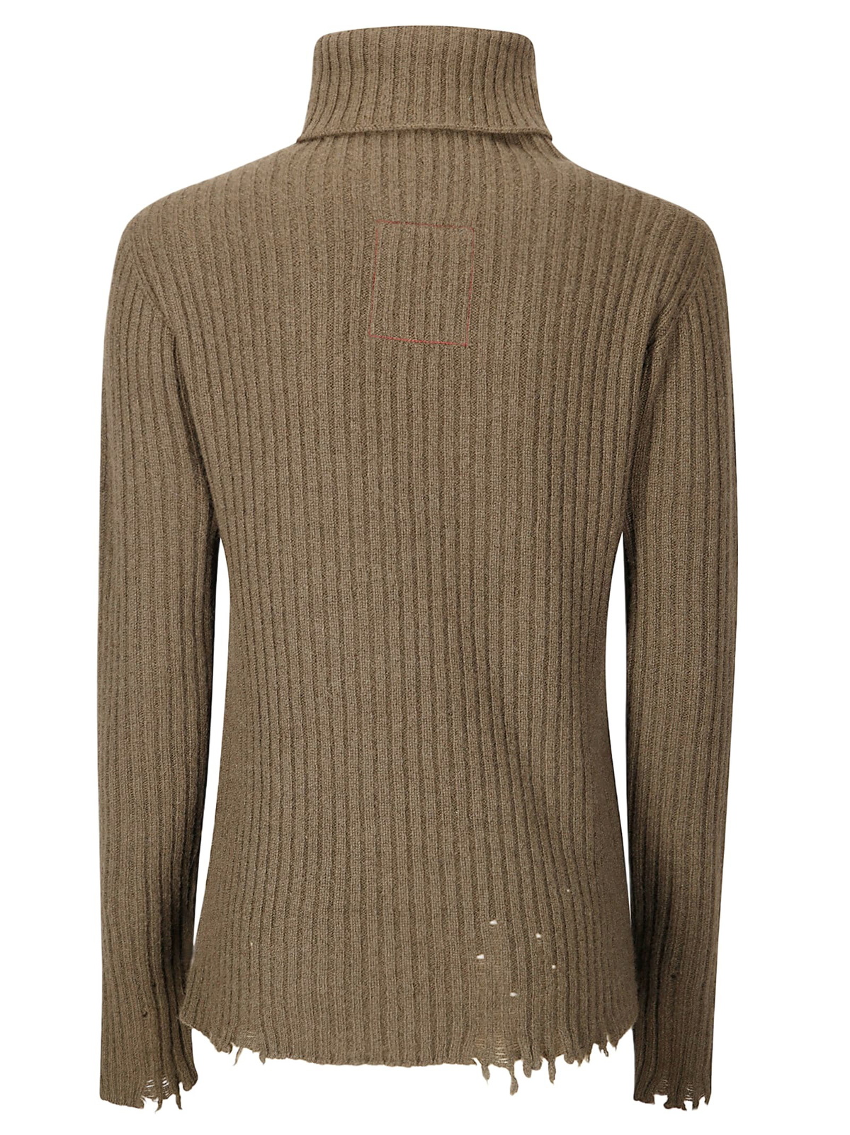Uma Wang High Neck Rib Top