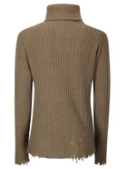 Uma Wang High Neck Rib Top