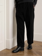 The Row - Novus Leather Derby Shoes - Black