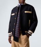 Valentino Tweed bomber jacket