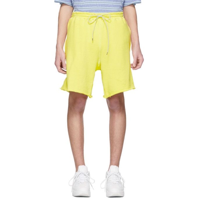 Photo: Name. Yellow Patch Shorts