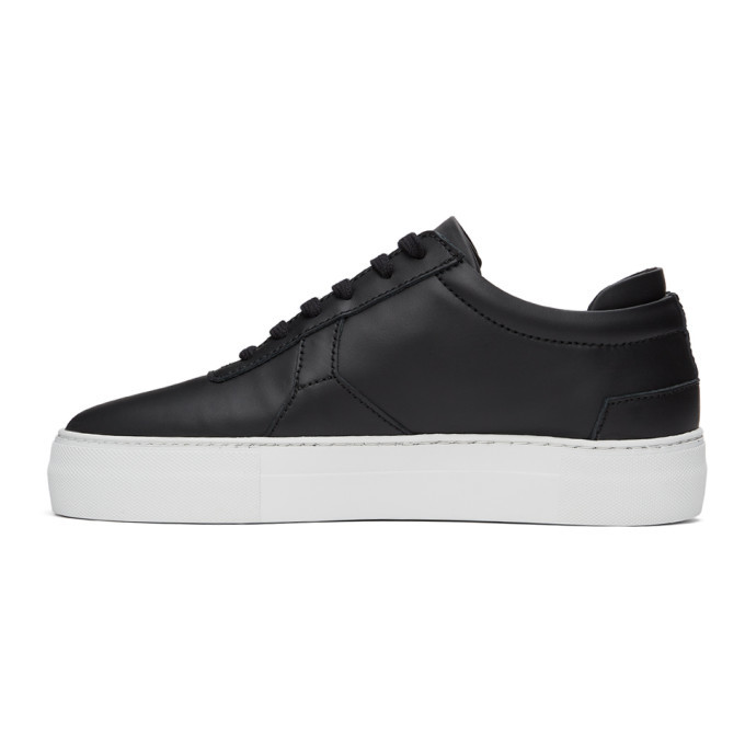 Axel Arigato Black and Off-White Platform Sneakers Axel Arigato