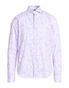 Fedeli Mens Shirt in Purple