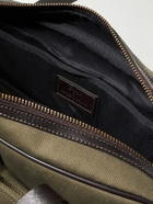 Polo Ralph Lauren - Leather-Trimmed Cotton-Canvas Messenger Bag