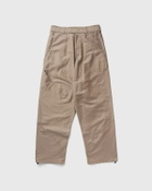 Goldwin 0 Cotton Silk Blend Helicoid Wide Pants Beige Mens Casual Pant