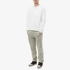 Palm Angels Men's Sartorial Tape Long Sleeve T-Shirt in White