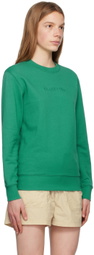 C.P. Company Green Embroidered Sweatshirt
