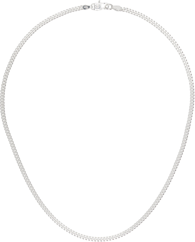 Photo: Hatton Labs Silver Classic Cuban Chain Necklace