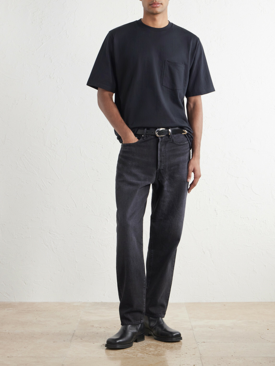 Graphpaper - Set of Two Cotton-Jersey T-Shirt - Black
