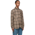 Han Kjobenhavn Beige Wool Army Shirt