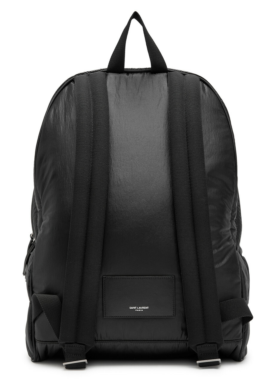Saint Laurent City Nylon Backpack - Black - One Size