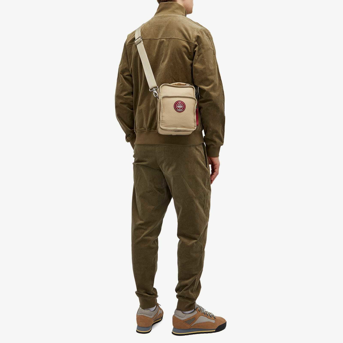 Adidas Men's x C.P. Company SPZL Grisdale Bag in Hemp adidas