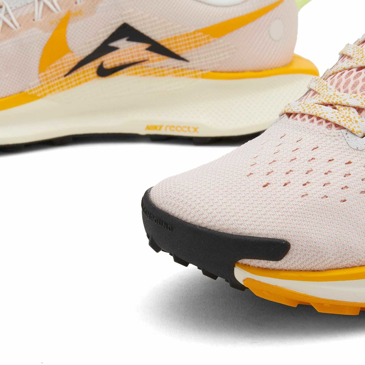 Nike Running Women's Nike Pegasus Trail 5 Sneaker in Phantom/Black/Washed Coral