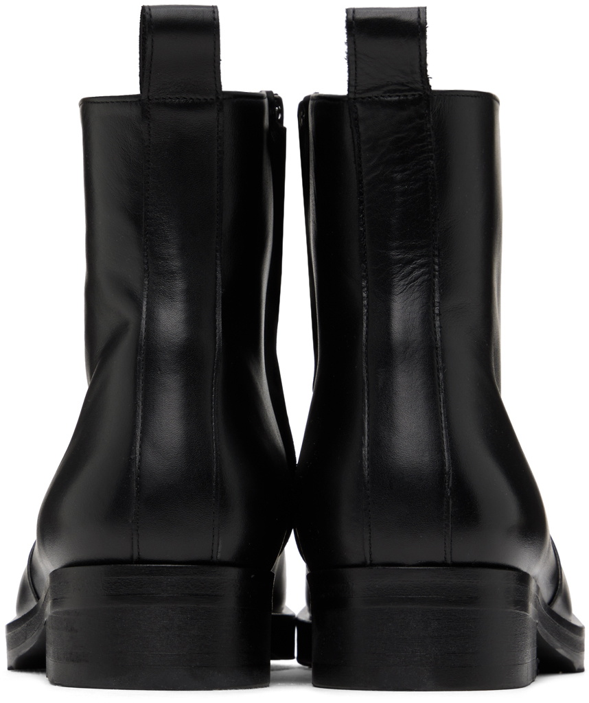 Studio Nicholson Black Square Boots Studio Nicholson