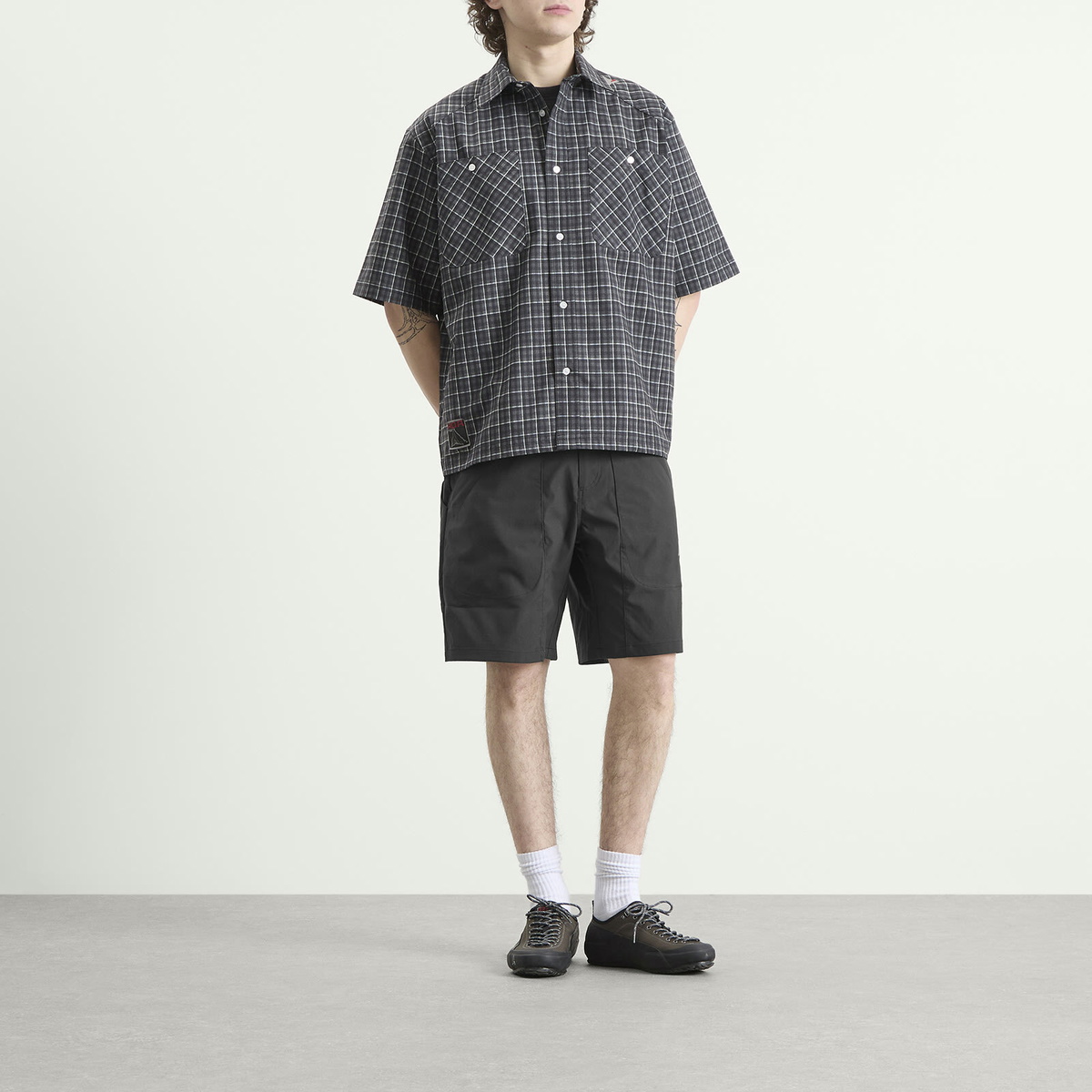 ROA Men's Lolotte Ripstop Technical Shorts in Black