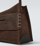 JW Anderson Loafer Large suede shoulder bag