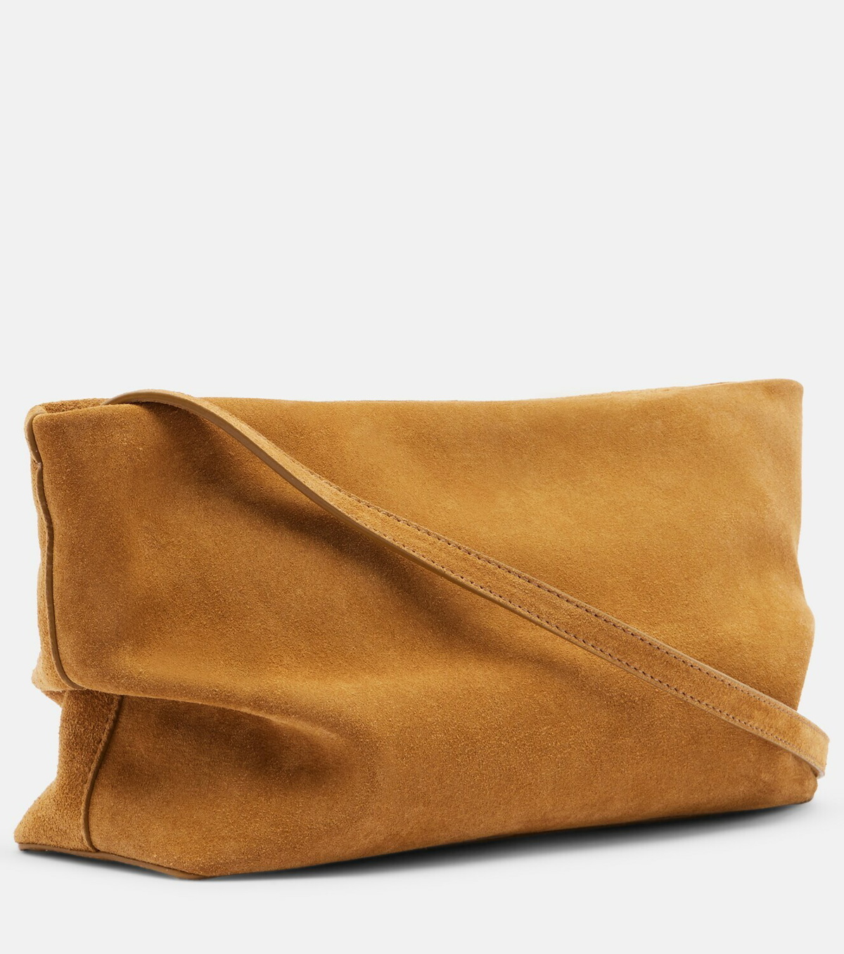 Aesther Ekme Nina Small suede clutch