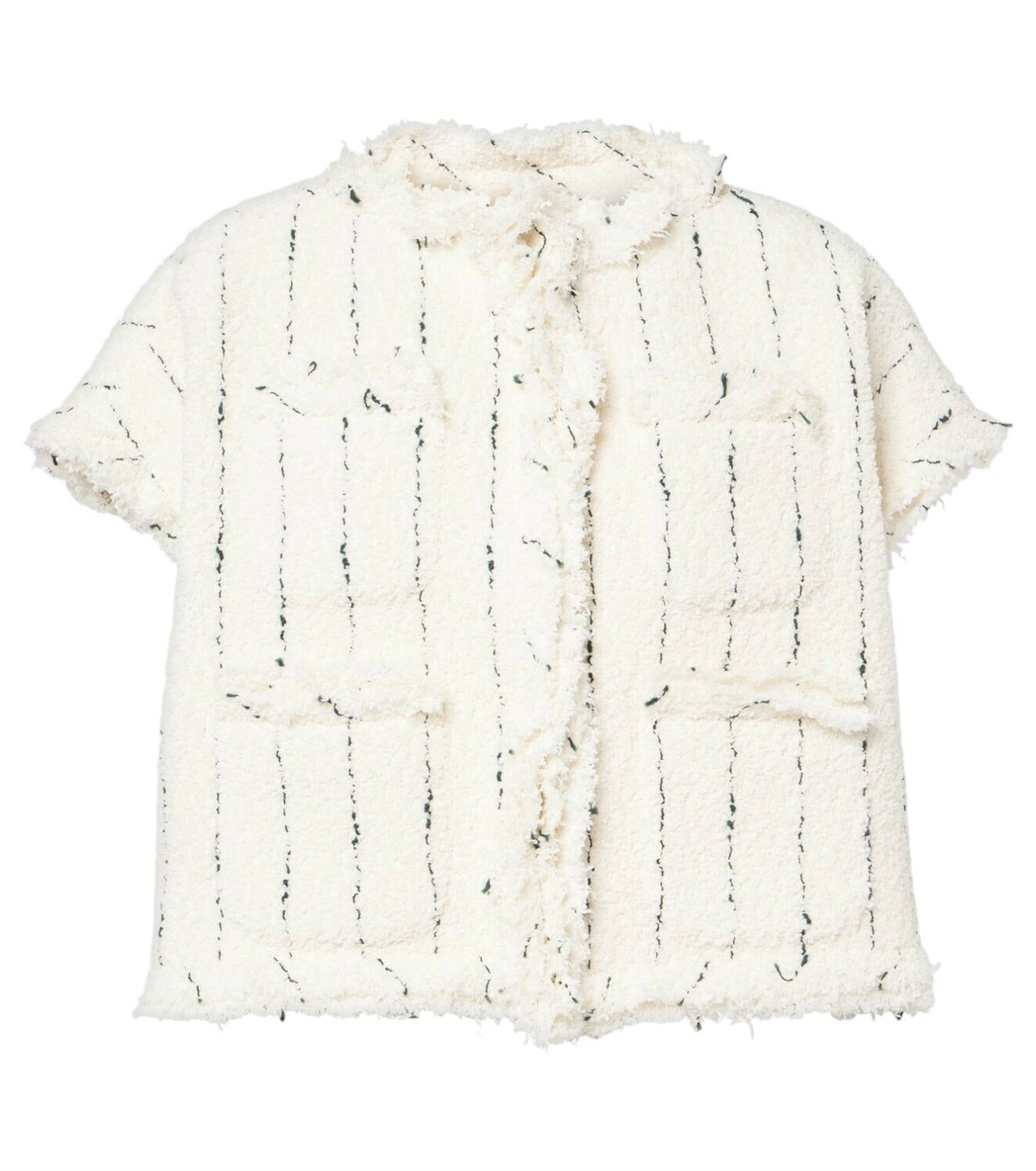 Sacai Checked down-paneled wool vest Sacai