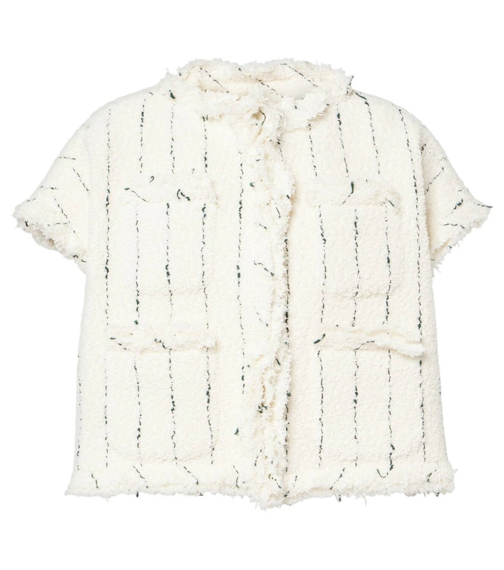 Photo: Sacai Tweed vest