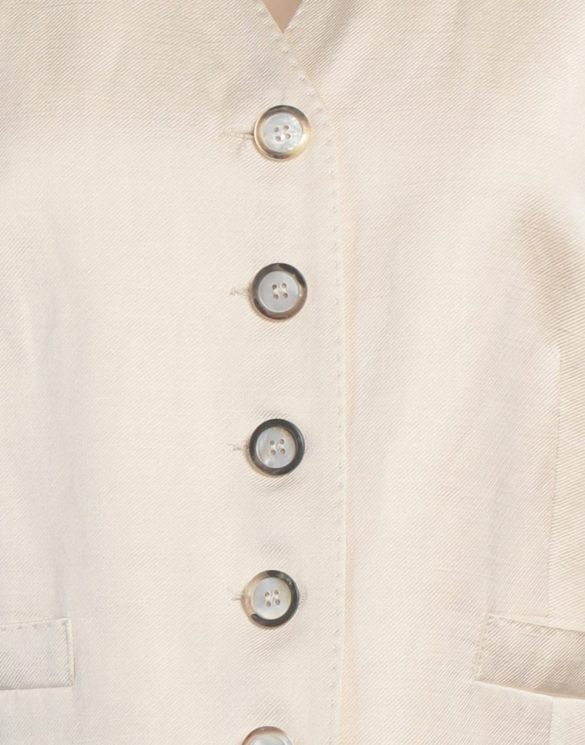 Peserico Womens Tailored Vest in Cream