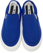 Sunnei Blue Dreamy Slip-On Sneakers