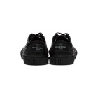 Givenchy Black Refracted Logo Tennis Sneakers
