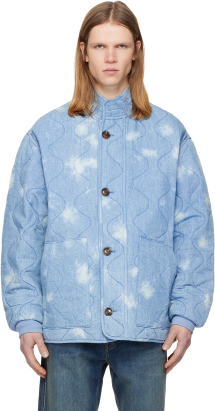 Photo: Isabel Marant Blue Taeliss Coat