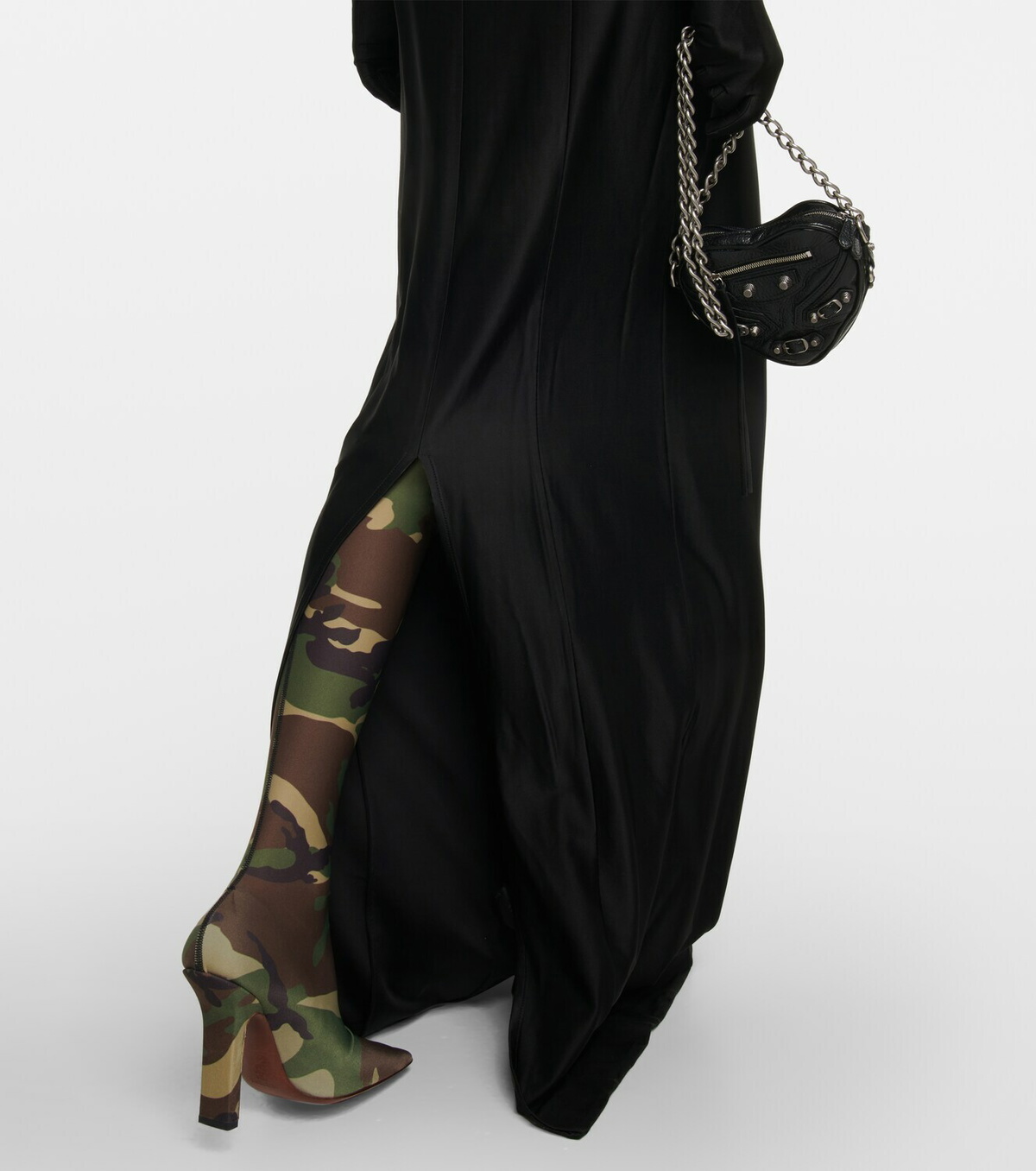 Vetements - Diva gloves jersey dress