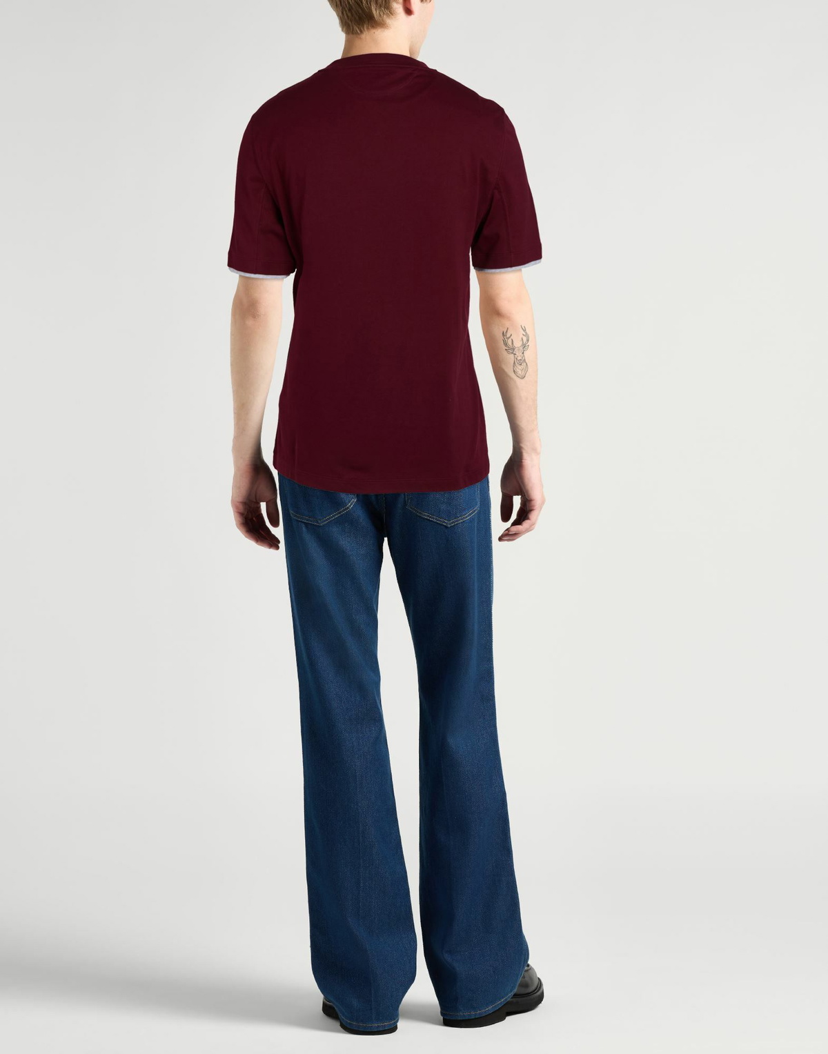 Brunello Cucinelli Mens T-shirt in White