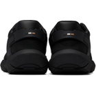 BOSS Black Leather Trims Running Sneakers