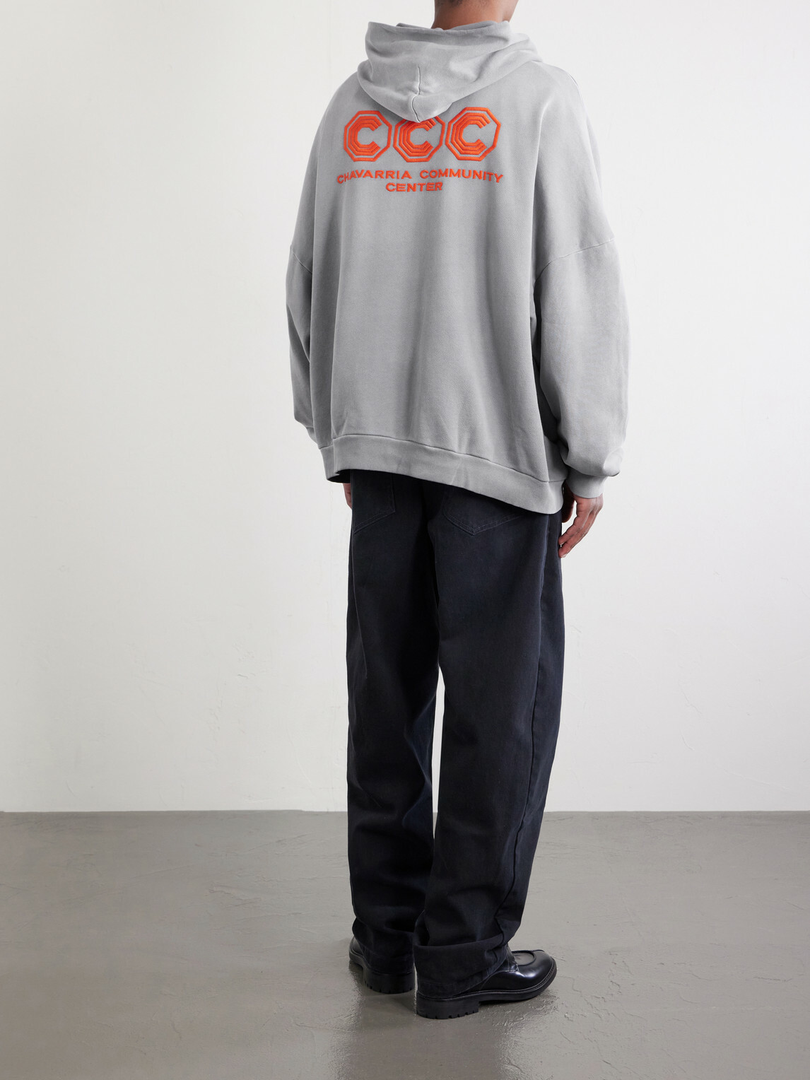 Willy Chavarria - Logo-Embroidered Cotton-Jersey Zip-Up Hoodie