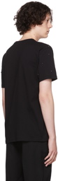 Valentino Black Cotton T-Shirt