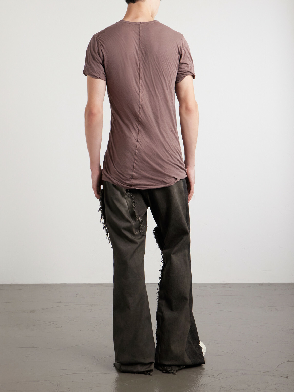 Rick Owens - Double Cotton T-Shirt - Purple