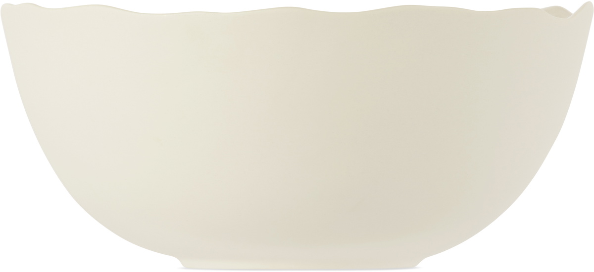 Jars Céramistes Off-White Plume Serving Bowl