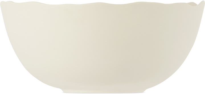 Photo: Jars Céramistes Off-White Plume Serving Bowl