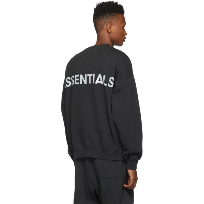 Essentials Pullover Crew Neck Reflective - スウェット