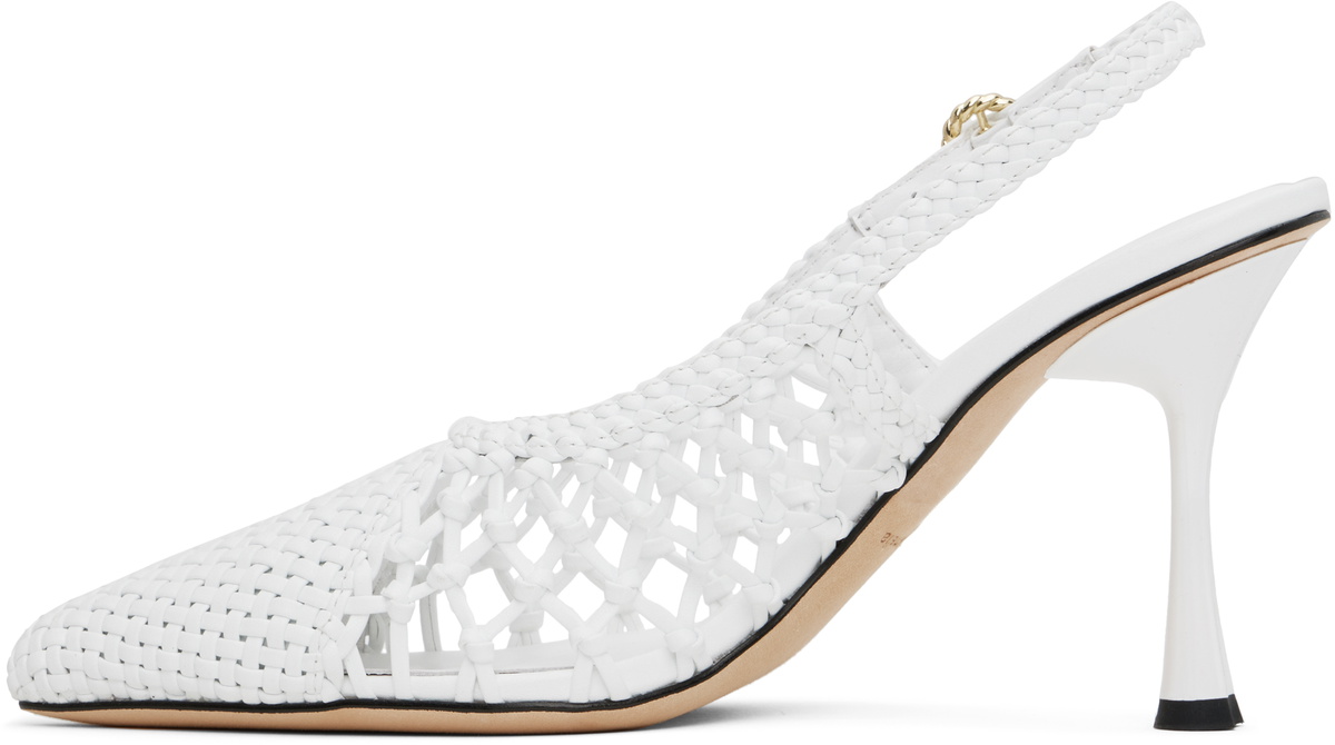 Studio Amelia White Nexus 90 Heels