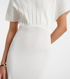 Max Mara Crêpe midi dress