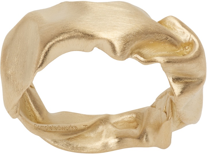 Photo: Completedworks Gold Fold Ring
