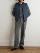 Peter Millar - Essex Quilted Padded Recycled-Shell Gilet - Blue