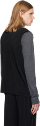 HOMME PLISSÉ ISSEY MIYAKE Black Quarry Vest