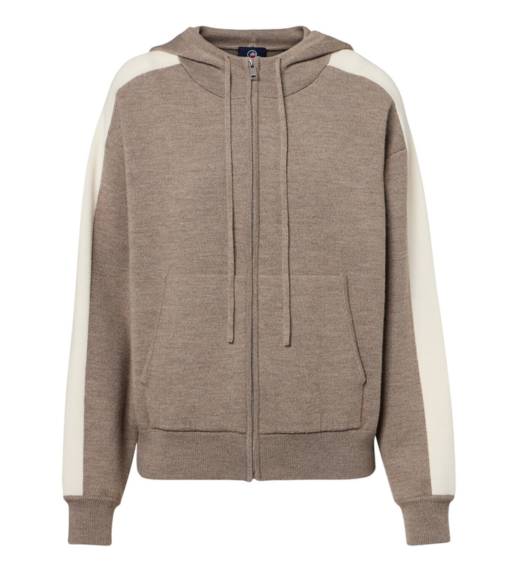 Photo: Fusalp Nymira wool-blend zip-up hoodie